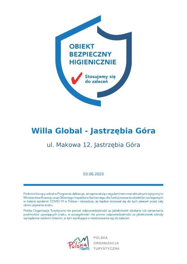 Willa Global Komfortowe Pokoje Nad Morzem Jastrzębia Góra Extérieur photo